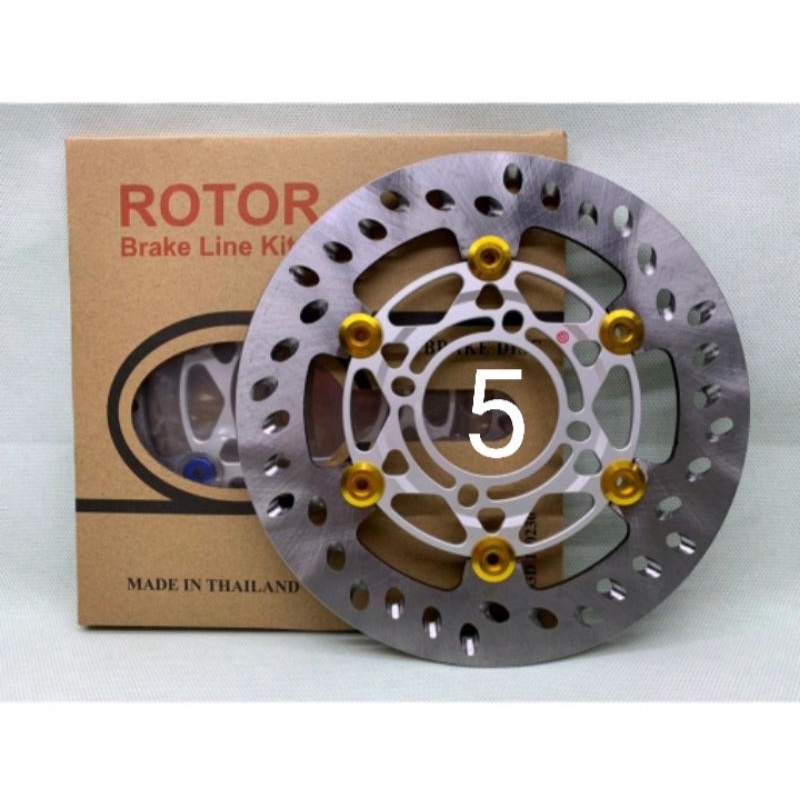 Disc cakram depan Rotor 3 Dimensi 220mm Front Disc Brake 220mm 3D Rotor Brembo