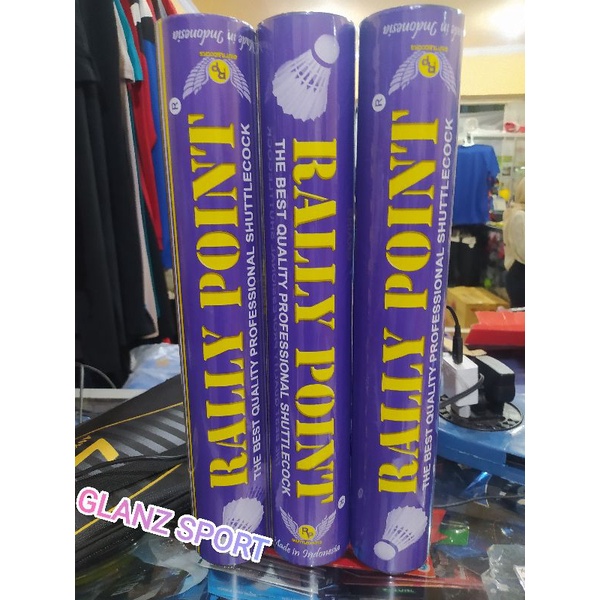 SHUTTLECOCK BADMINTON RALLY POINT UNGU // RALLY POINT // KOK BADMINTON