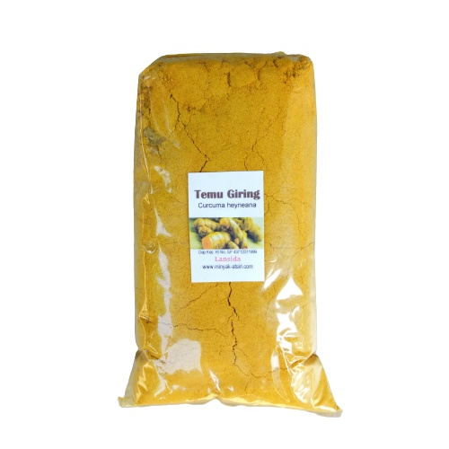 Serbuk Temu Giring 250 g Bubuk Rimpang Temugiring Curcuma heyneana Powder