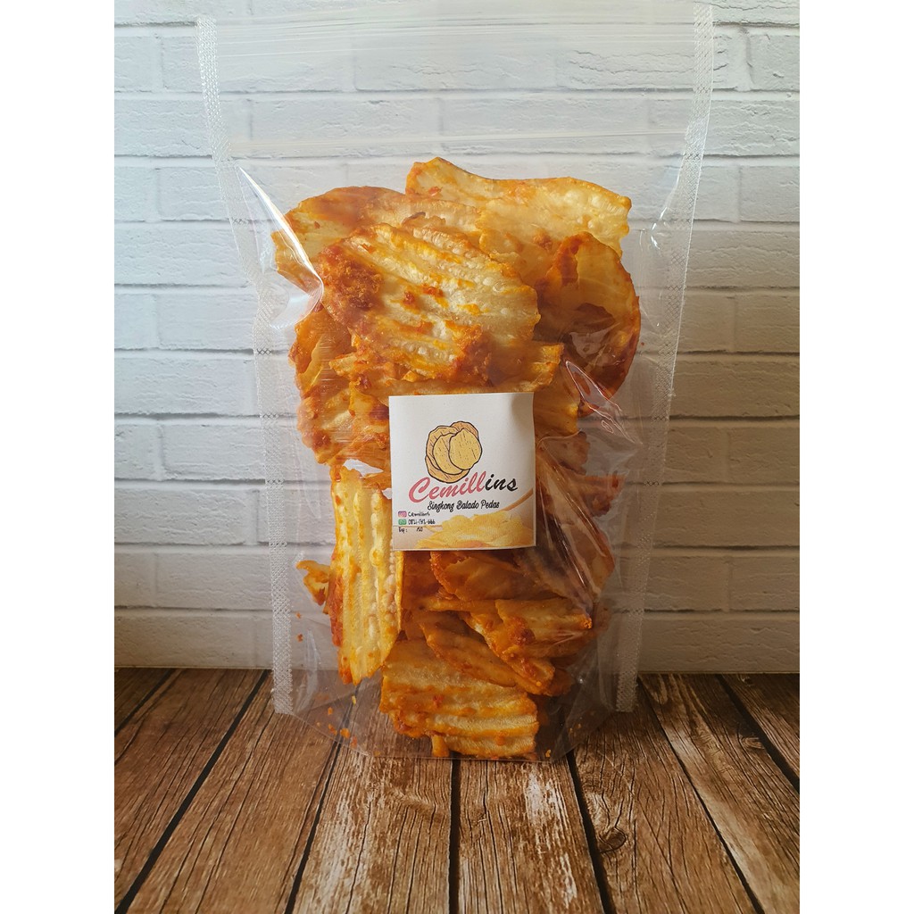 

Keripik Singkong Balado Pedas
