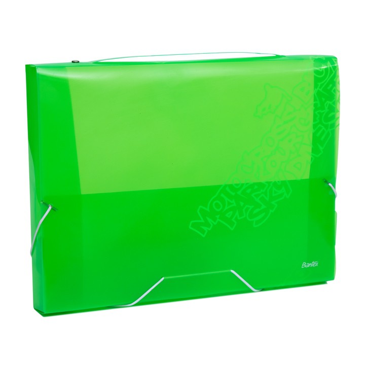 

Bantex PP Jolly Bright Document Box Folio Grass Green 3612 15