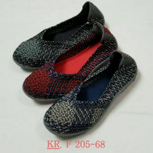 Sepatu Rajut KIDDO F205-68 flat ORIGINAL