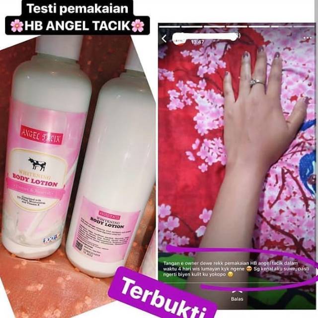 LOTION ANGEL TACIK WHITENING BODY LOTION