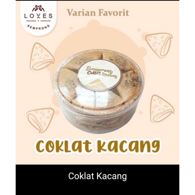 

Loves Semprong Cokelat Kacang