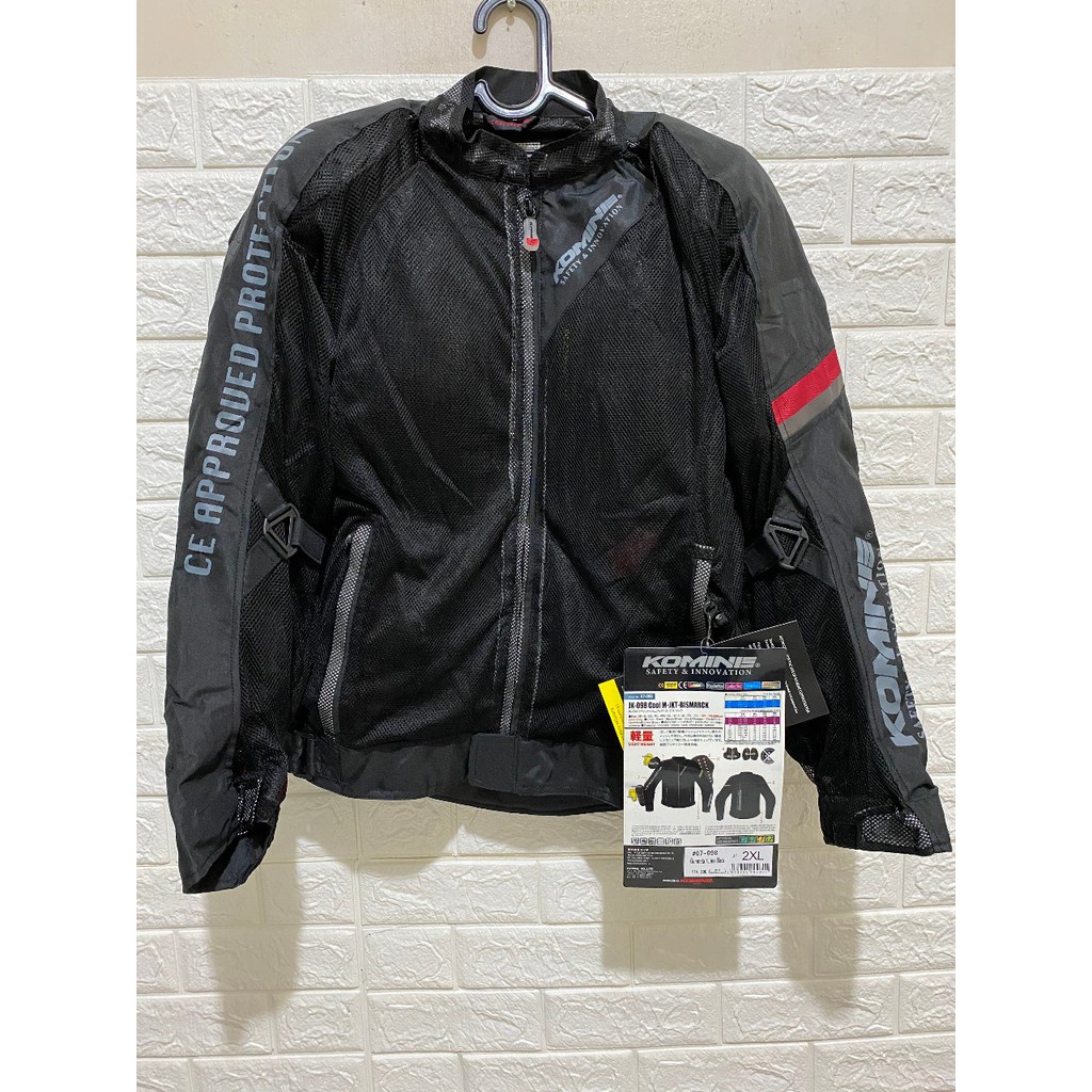 JAKET MOTOR KOMINE JK-098 COOL MESH BISMARK TOURING JACKET KOMINE JK098 motor