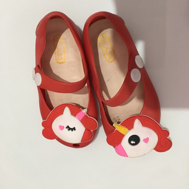 Preloved sepatu jelly unicorn