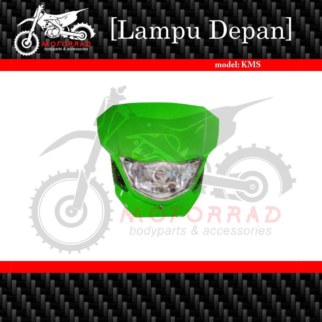 LAMPU DEPAN KAWASAKI KMS