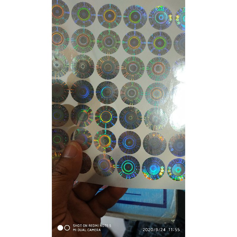 Jual Stiker Hologram Shopee Indonesia