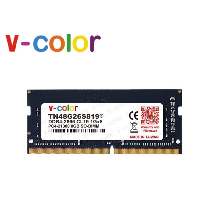 V-COLOR DDR4 8GB 2666MHz SODIMM / RAM Notebook DDR4 8Gb 2666Mhz