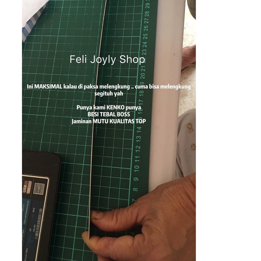 

PENGGARIS BESI 60 CM KENKO TEBAL