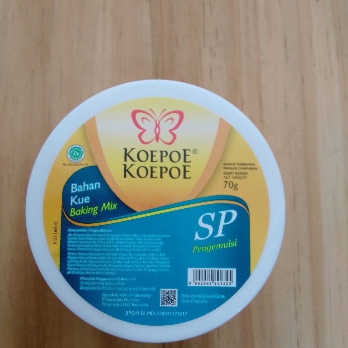 

SP Koepoe Koepoe pengemulsi 70gr