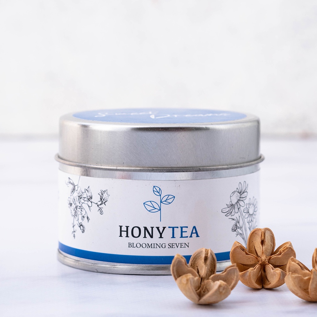 

TEA | SWEET DREAMS - MINI CAN | Lavender - Chamomile - Blue Pea | HONYTEA