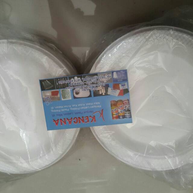 Piring makan plastik uk 9&quot;