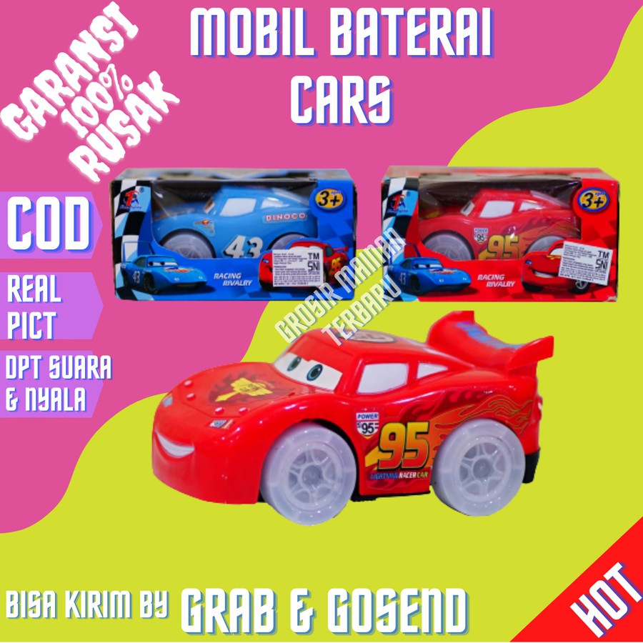 Mobil Mobilan Anak Dorong Aki Kecil Besar Nyala Music Bunyi Cas Murah Mainan Anak Anak Bayi Laki2
