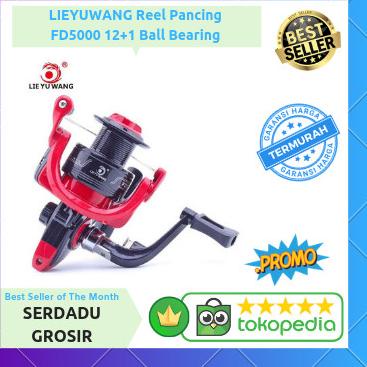 ✥ LIEYUWANG Reel Pancing FD5000 12+1 Ball Bearing Aluminium - FD3000 ❂