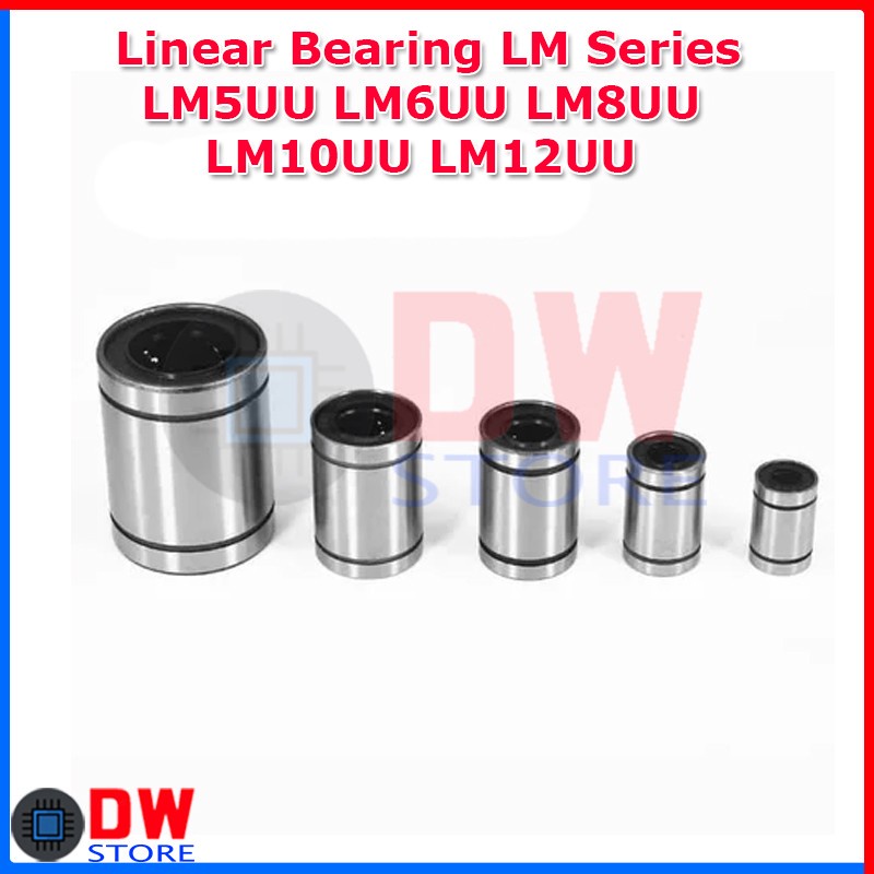 Linear Ball Bearing LM5UU LM6UU LM8UU LM10UU LM12UU LM16UU LM20UU