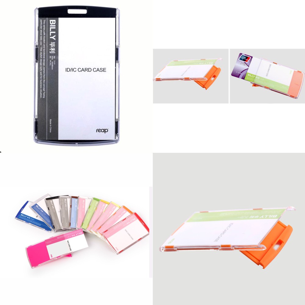 

Cassing Name Tag ID Acrylic Card Holder Model Vertical Name Tag IDCard - Casing ID Card Case Card Holder Kartu Tanda Pengenal Kartu Bus Kereta Api Kartu Siswa Pelajar Mahasiswa Identity Badge Kantor Kerja Kantoran Work Office DLL - Black/Hitam