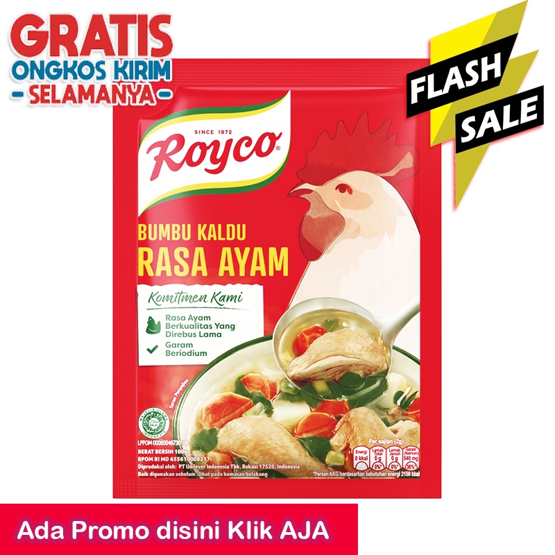 

Royco Bumbu Kaldu Ayam kemasan 100 gr