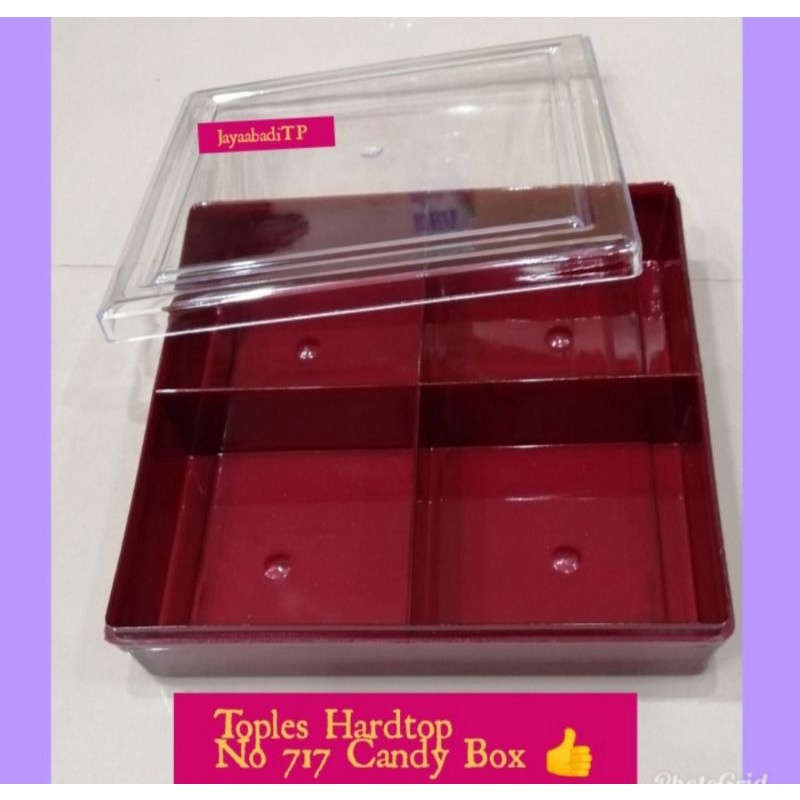 Toples Candy Box/Toples HardTop 717/Toples Kue/Toples Permen 0.9kg