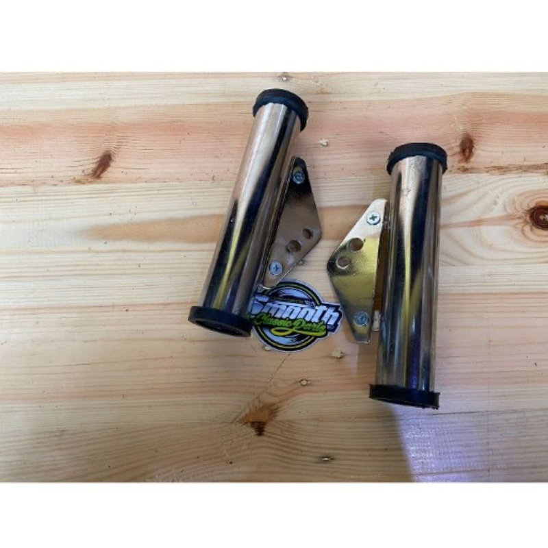 kupingan breket bracket dudukan lampu depan headlamp pesek jute standart model karet AS 31 Honda CB 