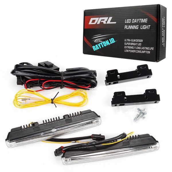 Drl Led Running Sein Lampu Drl Mobil 36 Mata Cahaya Terang R086