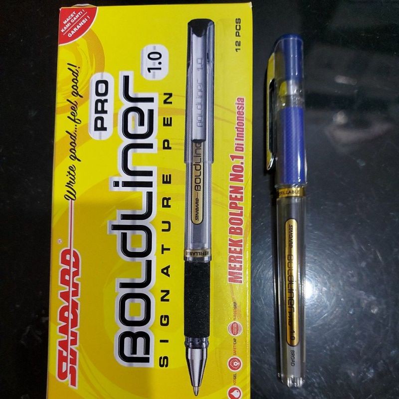 

Pen Boldliner Standar Pro 1.0 ( Ptg Shopee 14% Mau Gak Mau Di Naikin Harga Nya) JunDW