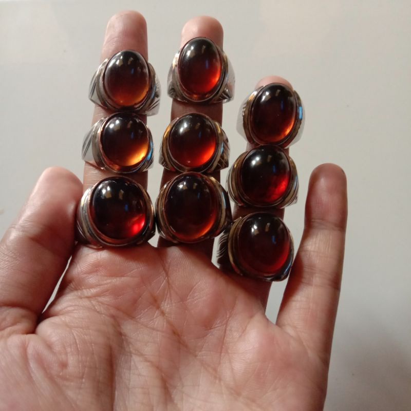 CINCIN BATU AKIK GETAH KATILAYU 100%ASLI NATURAL