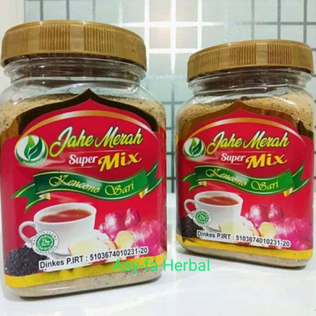 

Jahe Merah Mix Kencono Sari 250 Gram