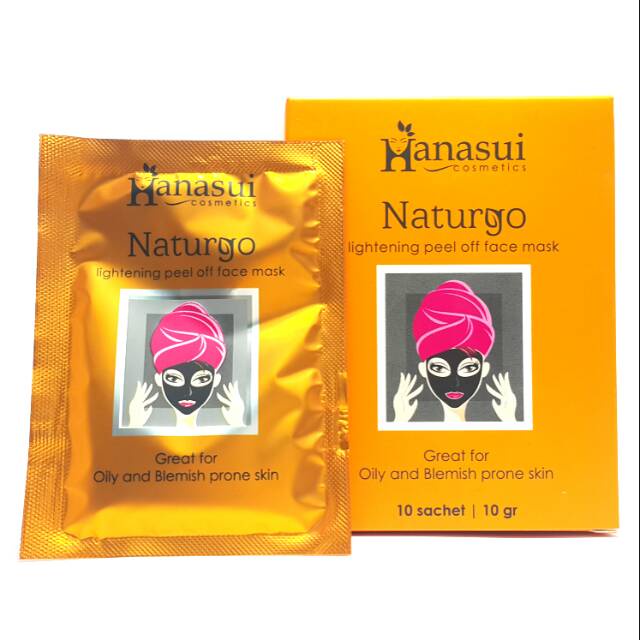 Naturgo Masker Hanasui Sachet BPOM Original