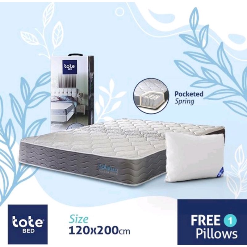 Kasur Springbed Tote Bed Pocket Spring (No.3)