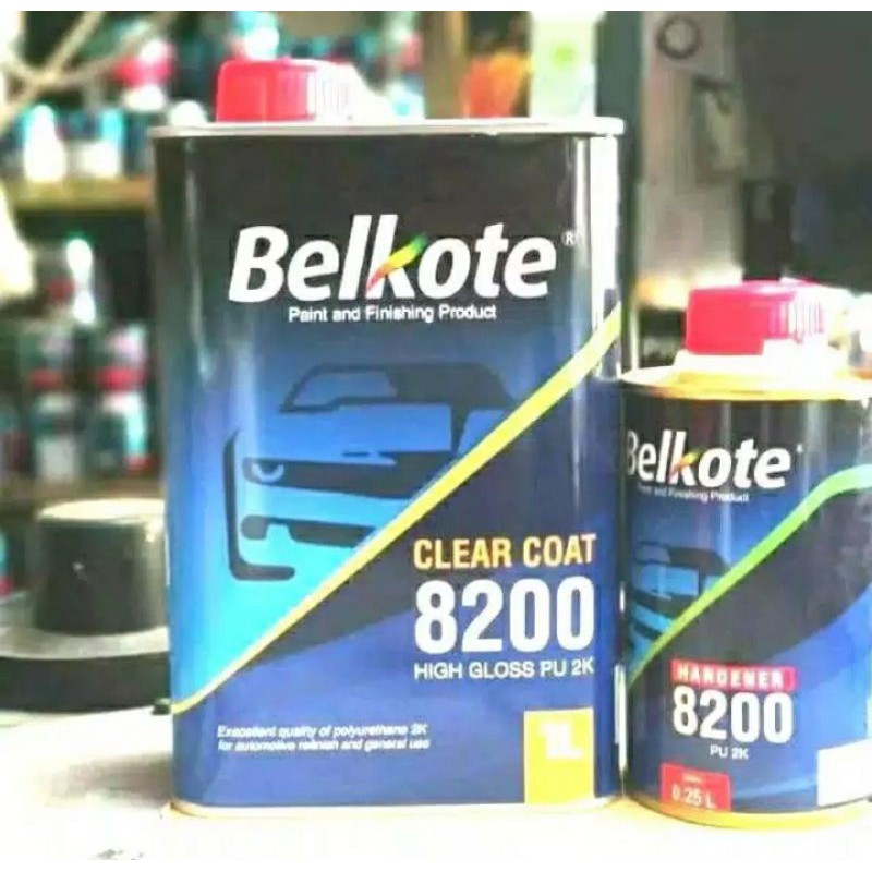 CLEAR COAT BELKOTE 8200 #motor #mobil