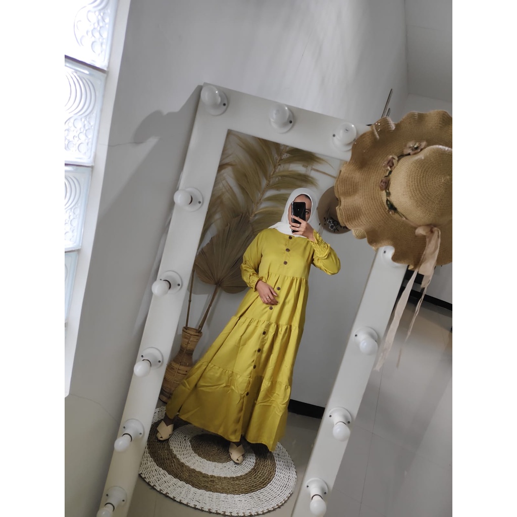 Nadia dress/gamis wanita/M/L/XL/busui/gamis muslim/TORYBURCH-2