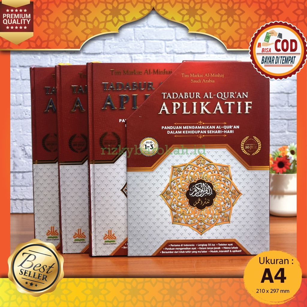 Buku Islam, Tadabbur Tadabur Al-Qur'an Aplikatif : Panduan Mengamalkan Al-Qur'an dalam Kehidupan Seh