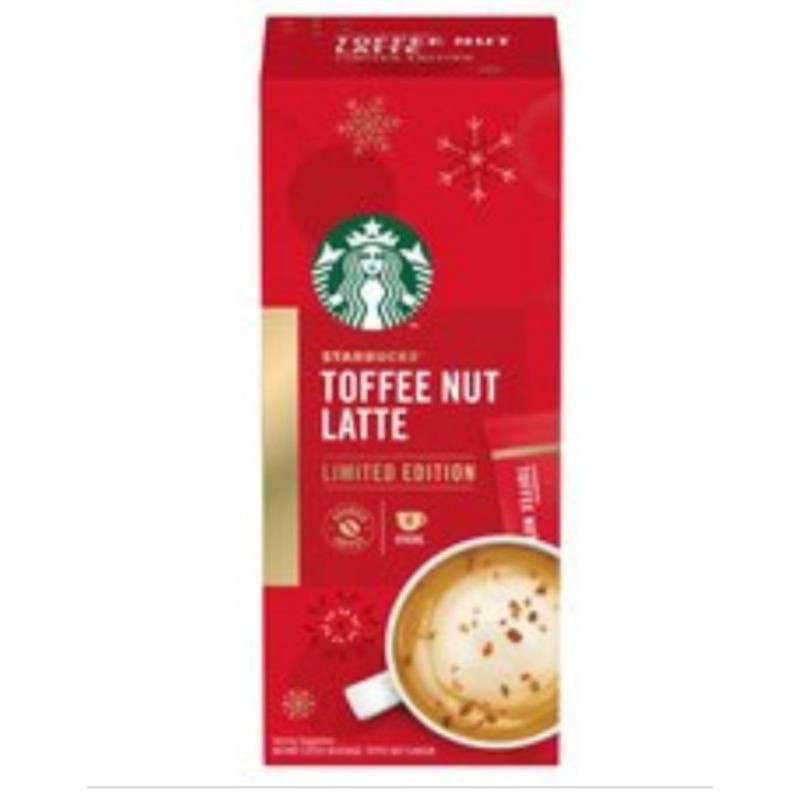 

Starbucks Toffee Nut Latte Limited Edition