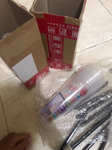 Bts Reusable Cup Logo Hati