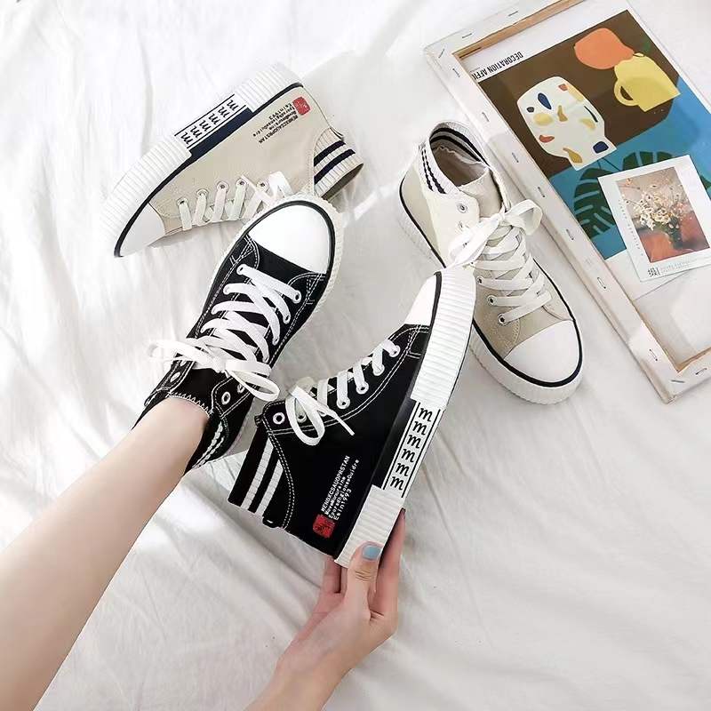 [ COD ] New Arrival Sepatu Kanvas Sepatu Fashion Sepatu Sneakers Korea