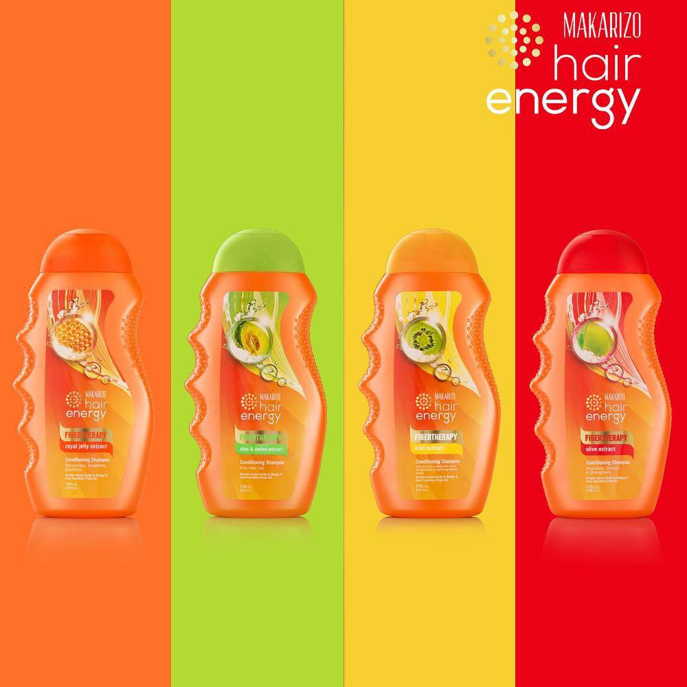 MAKARIZO hair energy febertherapy conditioning shampoo 170 ml / 330 ml