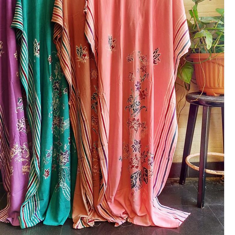 ☀ Daster Lowo kalong Jumbo bali Ld 150 Panjang 140 batik Cap Premium / Daster busui & ibu hamil ruma