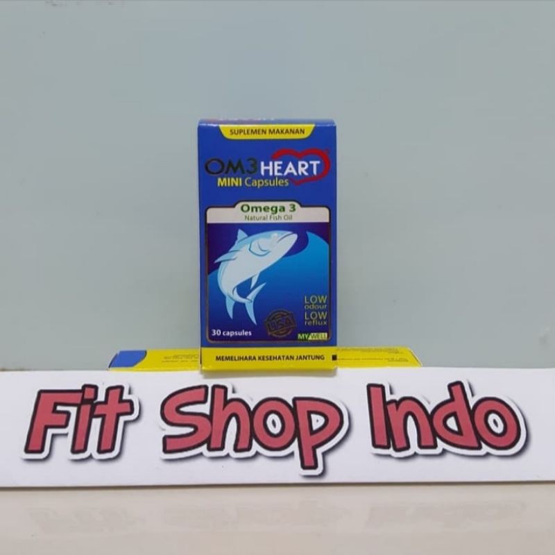 OM3HEART (omega3) kapsul isi 30