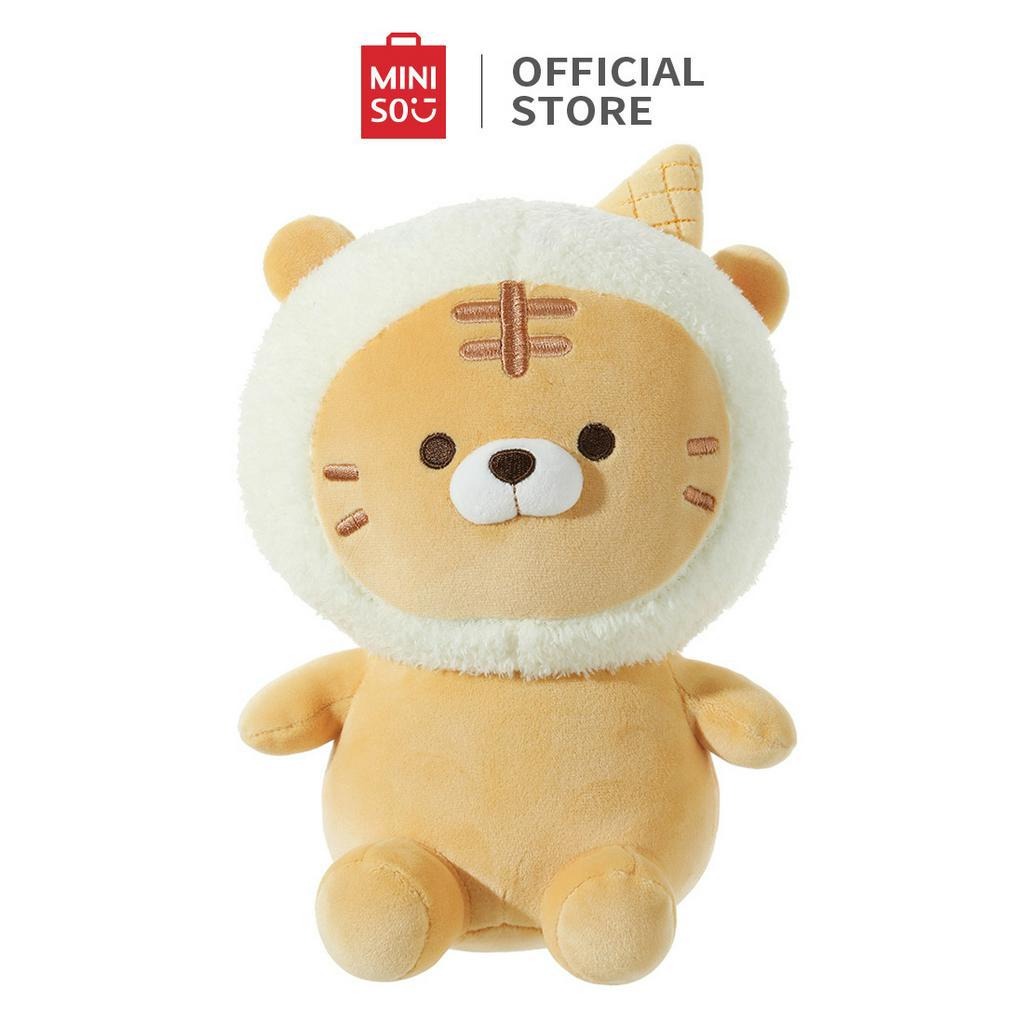 MINISO Boneka Seri Mini Family Harimau Es Krim Lucu Boneka Tidur  Mainan Mewah Hadiah Anak