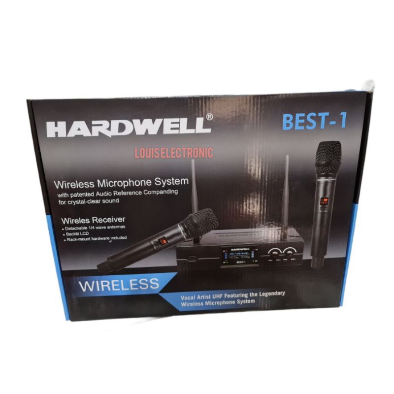 Mic Wireless Microphone Hardwell Best 1 Original