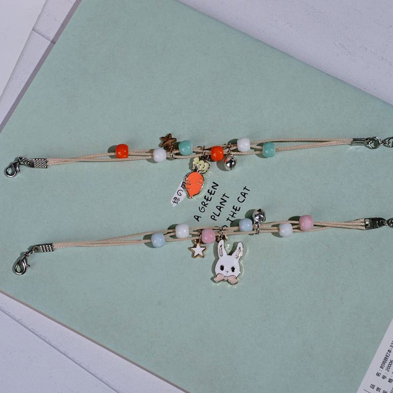Daisy Gelang Gadis Kartun Manik-manik Keramik Perhiasan Persahabatan Mahasiswa Hadiah Ulang Gelang AM2