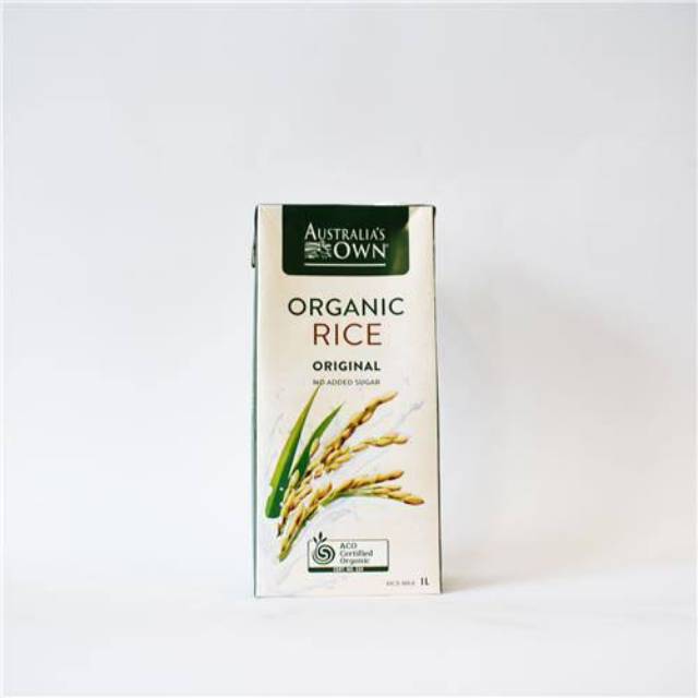 

Rice Milk Australia's Own Organic 1 Lt