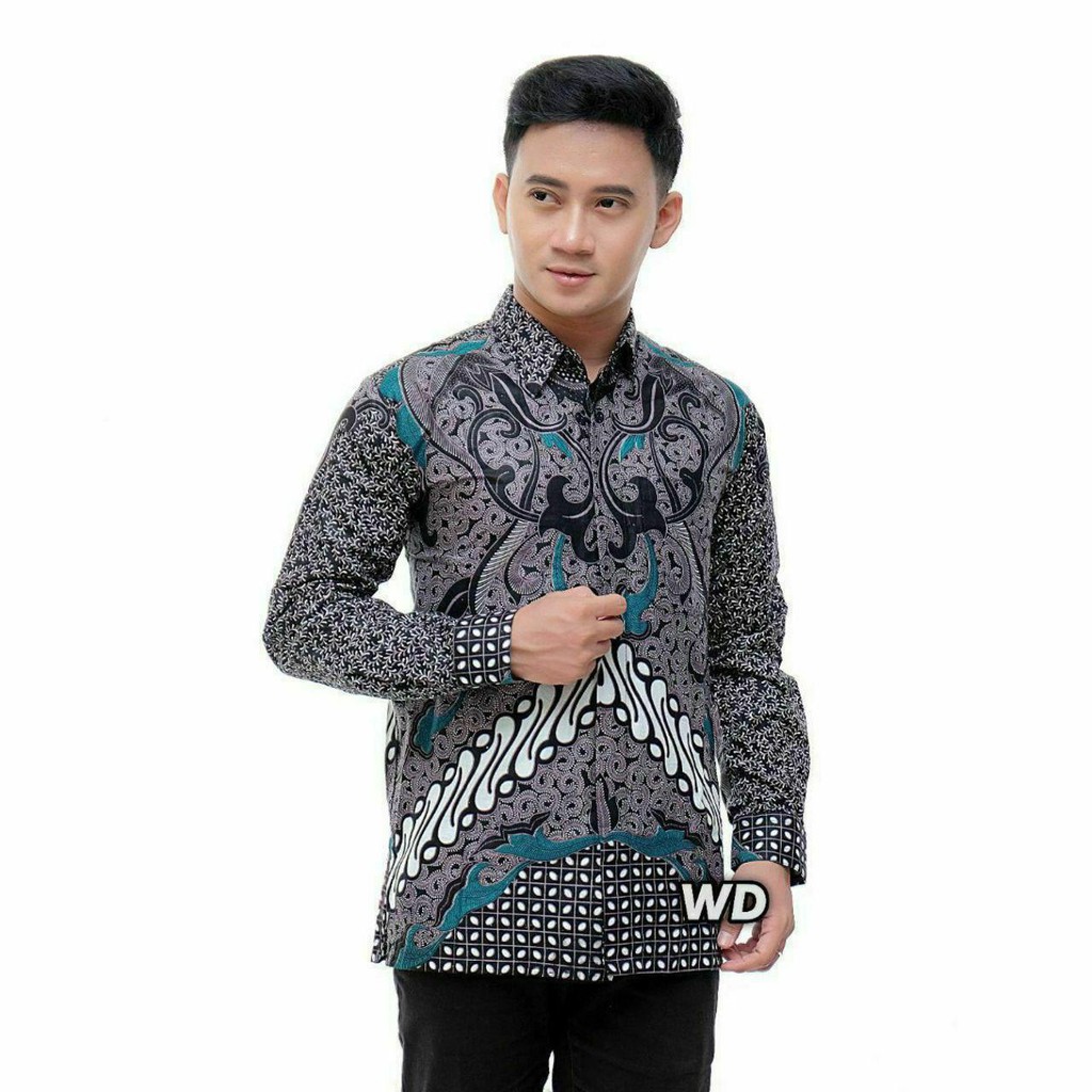 BATIK COUPLE KEMEJA TUNIK EMHABATIK NEW ARIVAL TERSERAGAMKAN-PRIA B