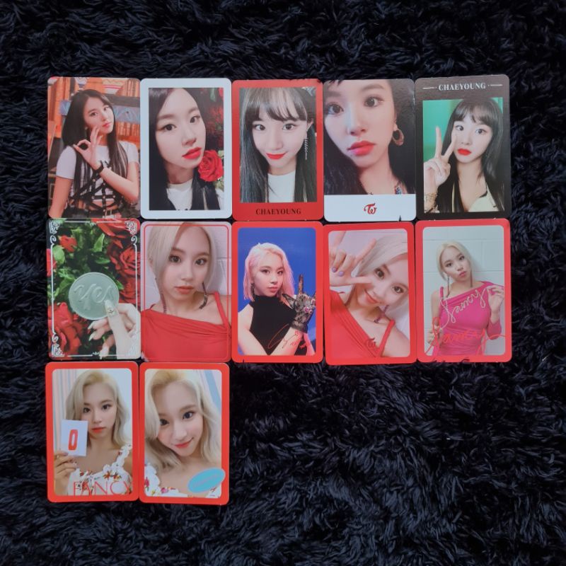 TWICE Chaeyoung Photocard Album All Era Yes or Yes. Fancy