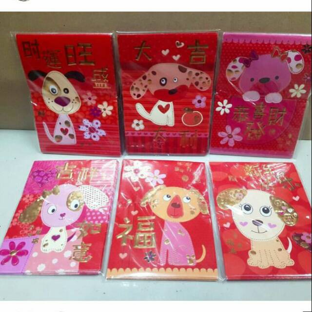 

Angpau karakter doggie lucu