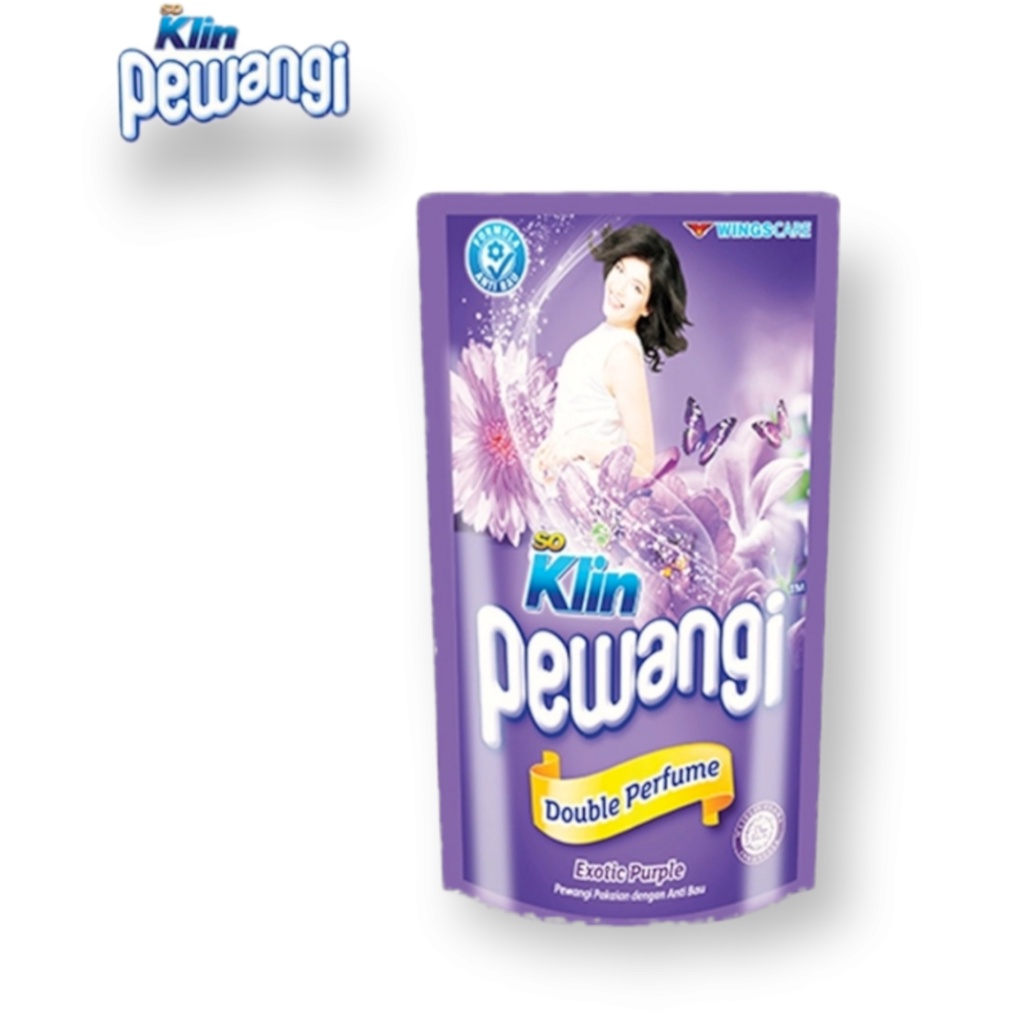 So Klin Pewangi Pakaian Double Exotic Purple Violet 800mL