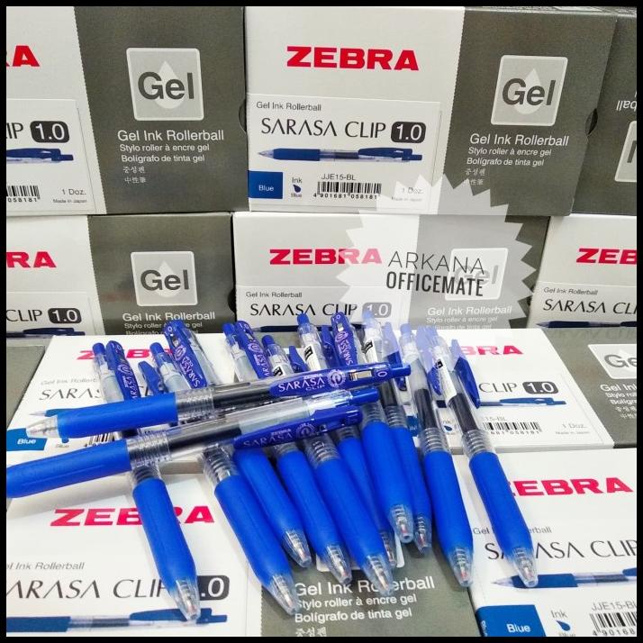 

Caramel | Pulpen Gel Sarasa Clip 1.0 Mm Biru By Zebra
