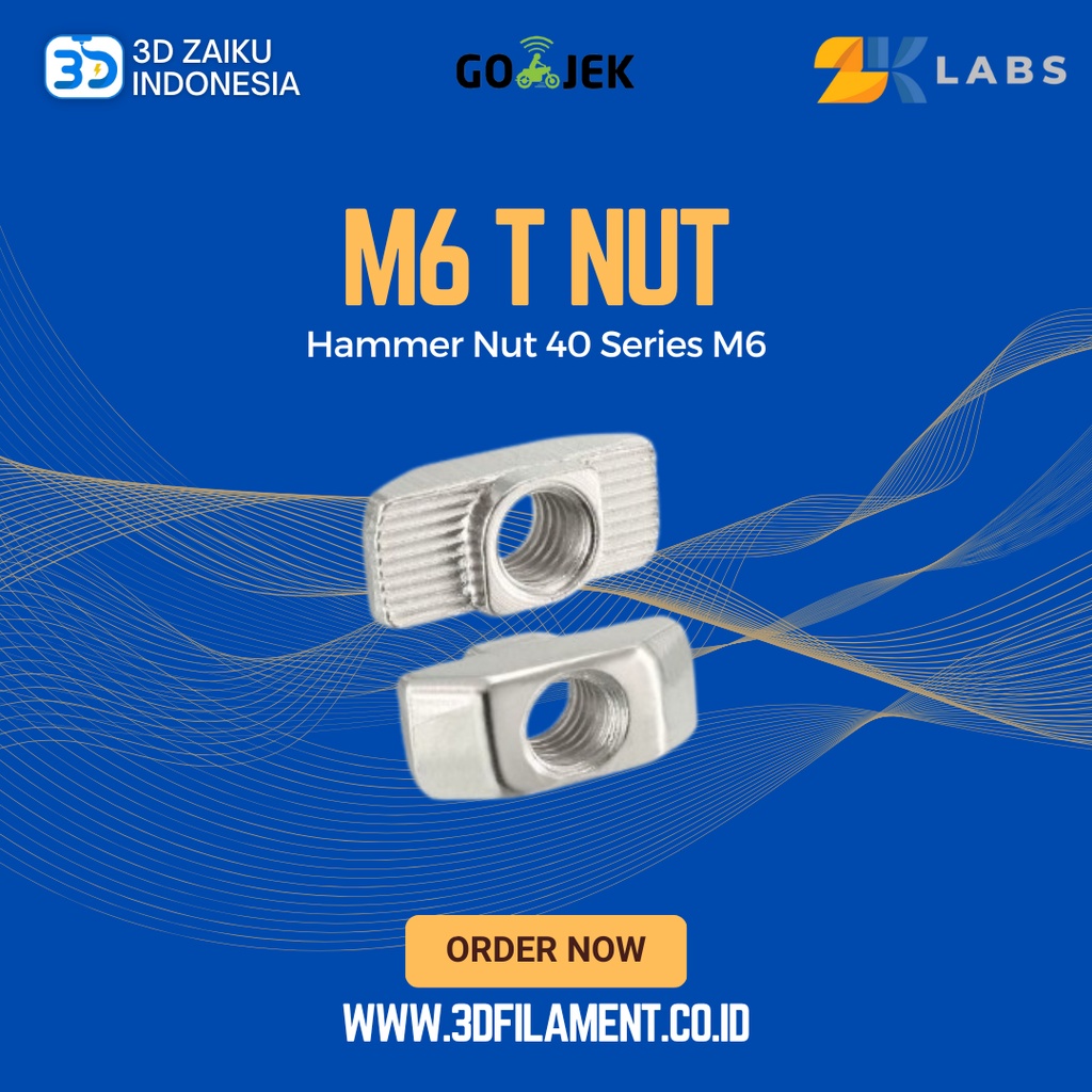 Reprap T Nut Tee Nut T Hammer Nut 40 Series M6