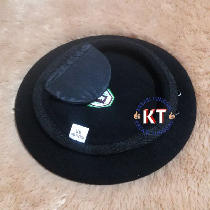 baret sabhara camel/topi baret coklat sabara polri